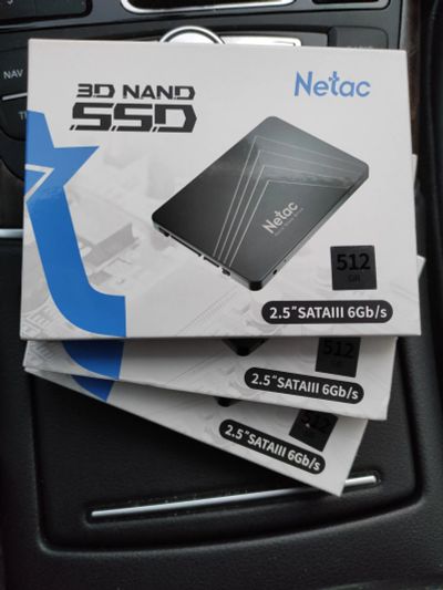 Лот: 18455346. Фото: 1. ssd 512gb netac. SSD-накопители