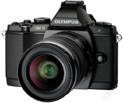 Лот: 2551234. Фото: 1. OLYMPUS E-M5 kit 12-50 черный. Цифровые беззеркальные со сменной оптикой