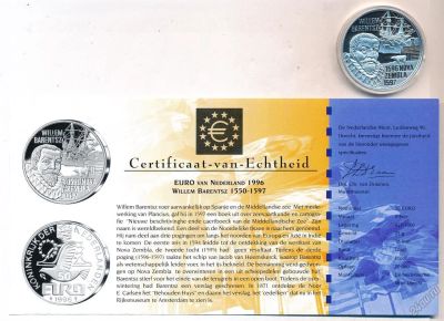Лот: 5919682. Фото: 1. Нидерланды 50 евро 1996 400 лет... Европа