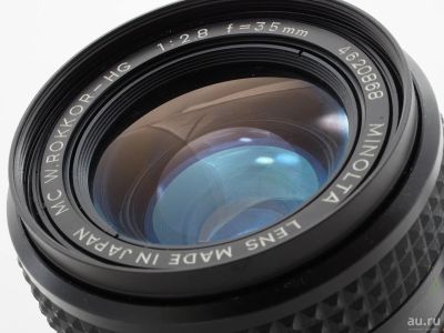 Лот: 2697308. Фото: 1. Minolta mc w. Rokkor-hg 35mm... Объективы