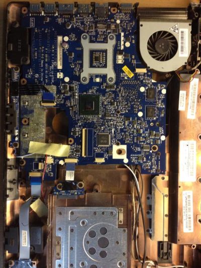 Лот: 5519534. Фото: 1. Материнская плата Lenovo G570. Материнские платы