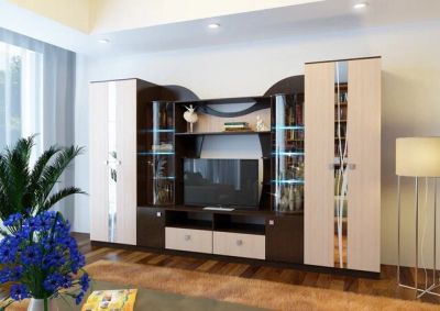 Лот: 7781850. Фото: 1. Стенка "гамма 15"". Гостиные, стенки, горки