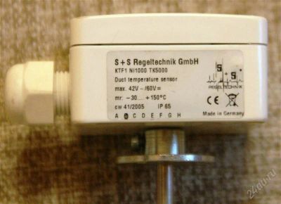 Лот: 2659323. Фото: 1. Датчик температуры канальный KTF1... Вентиляция