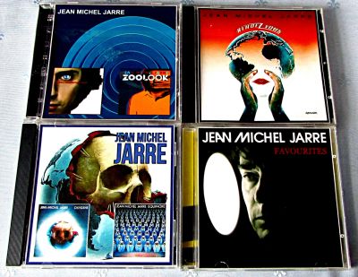 Лот: 19242821. Фото: 1. 4 CD Jean Michel Jarre 450-500... Аудиозаписи