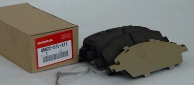 Лот: 14024382. Фото: 1. Колодки тормозные передние HONDA... Тормозная система