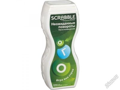 Лот: 5527506. Фото: 1. Настольная игра "Скрабл. Неожиданные... Настольные игры, карты
