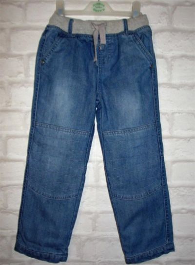 Лот: 10217192. Фото: 1. Джинсы утепленные "Vertbaudet... Брюки, шорты, джинсы