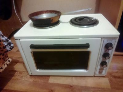 Лот: 6828214. Фото: 1. Печка двухконфорочная с духовкой. Плиты, духовые шкафы, варочные поверхности