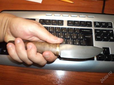 Лот: 1377755. Фото: 1. Нож "Лис" сталь Х12МФ Кованый. Ножи, топоры