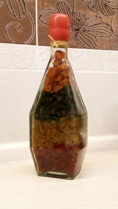 Лот: 10857106. Фото: 1. Бутылка декоративная. Контейнеры, банки