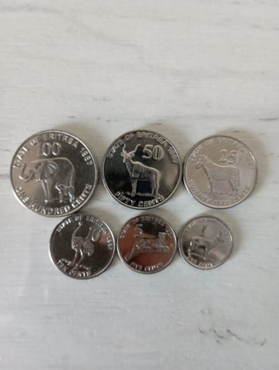 Лот: 19679459. Фото: 1. Набор монет Эритрея. Наборы монет