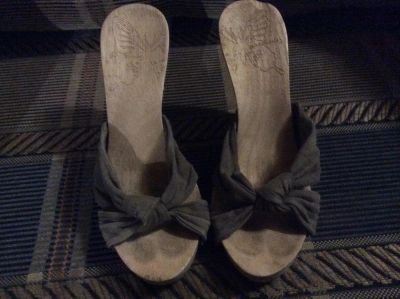 Лот: 4397165. Фото: 1. Сабо 38р на деревяной колодке. Сабо