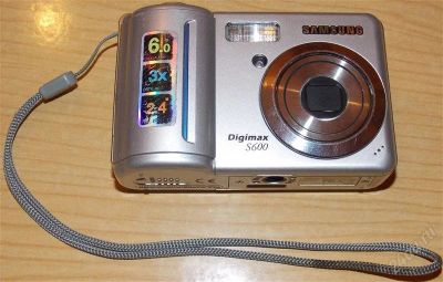 Лот: 2288445. Фото: 1. Samsung Digimax S600. Цифровые компактные