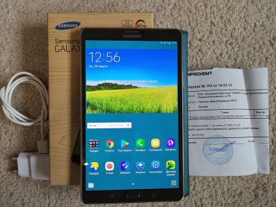 Лот: 13436895. Фото: 1. Samsung Galaxy Tab S 8.4 SM-T705... Планшеты
