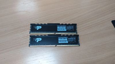 Лот: 21972198. Фото: 1. Память DDR4 16gb (2x 8gb) Patriot... Оперативная память