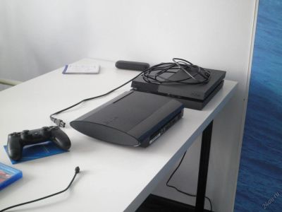 Лот: 5643773. Фото: 1. PS3 супер слимка (идеал. сост... Игровые приставки, консоли