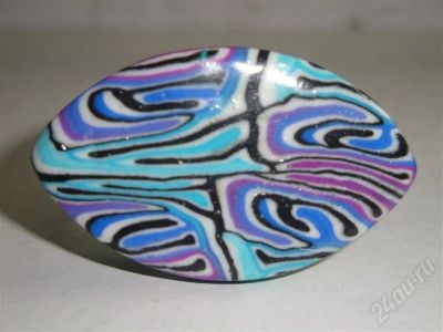 Лот: 432461. Фото: 1. Изделия из полимерной глины,кольцо... Кольца, перстни