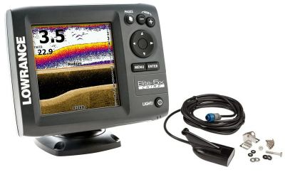 Лот: 4183729. Фото: 1. Lowrance Elite-5x Chirp 83/200... Эхолоты