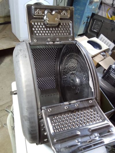 Лот: 19910161. Фото: 1. бак барабан закрывающийся от стиральной... Запчасти для остальной бытовой техники