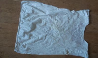 Лот: 6356402. Фото: 1. белая кофта майка "промод" 44-46р. Футболки, топы и майки