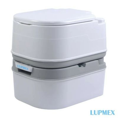 Лот: 21441526. Фото: 1. Биотуалет Lupmex белый с серым... Дачные туалеты