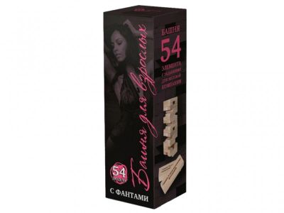 Лот: 7223077. Фото: 1. Башня с заданиями для взрослых. Настольные игры, карты