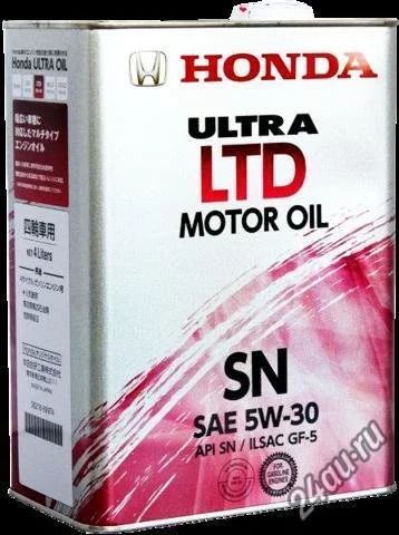 Лот: 5614562. Фото: 1. Honda Ultra LTD SN 5W-30(оригинальное... Масла, жидкости