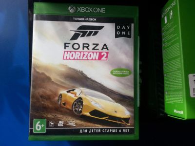Лот: 8264016. Фото: 1. Xbox One Forza Horizon 2 + forza... Игровые приставки, консоли