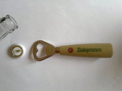 Лот: 1891816. Фото: 1. Открывашка фирменная Zlatopramen... Кружки, стаканы, бокалы