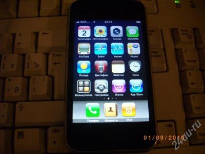 Лот: 465625. Фото: 1. iphone 3g 16gb ( рст) официал. Смартфоны