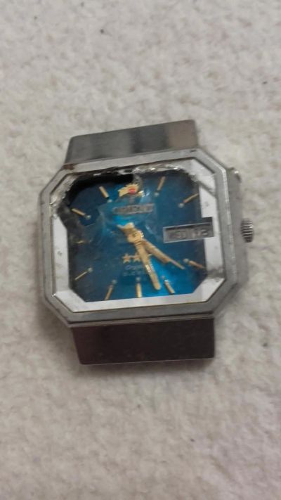 Лот: 7367160. Фото: 1. часы мужские б/у Orient цена снижена. Оригинальные наручные часы
