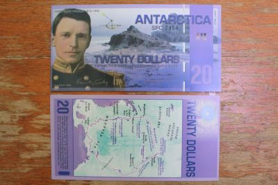 Лот: 21134712. Фото: 1. Антарктика 20 долларов 2008 года... Частные выпуски, копии банкнот