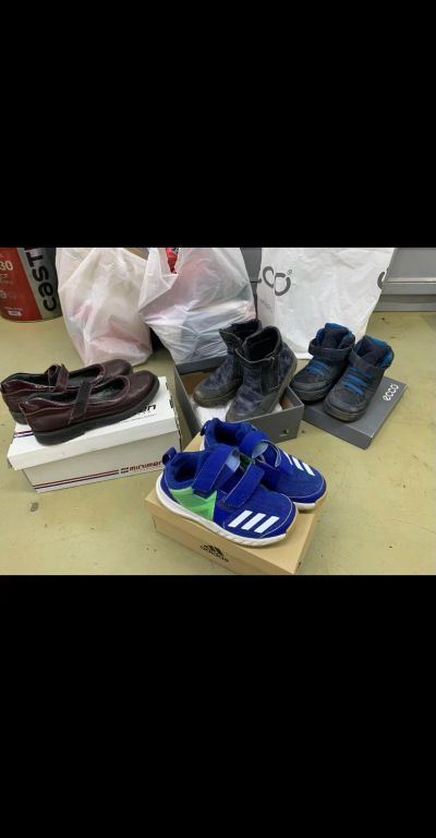 Лот: 17983415. Фото: 1. Ботинки ecco, adidas, minimen. Ботинки