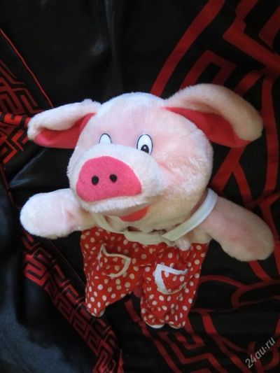 Лот: 2966841. Фото: 1. Мягкая игрушка.Поросенок 40см... Мягкие