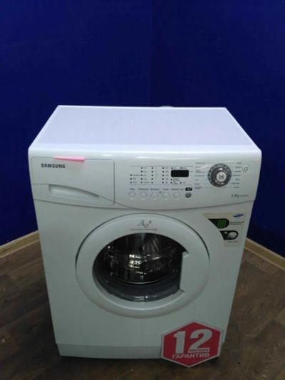 Лот: 12051800. Фото: 1. Стиральная машина samsung wf 6450... Стиральные машины