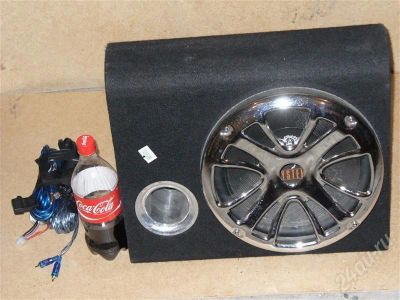 Лот: 528225. Фото: 1. Сабвуфер Mistery активный с полным... Сабвуферы