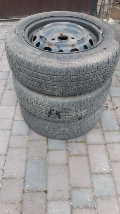 Лот: 25881500. Фото: 1. Колёса 3 штуки. Шины