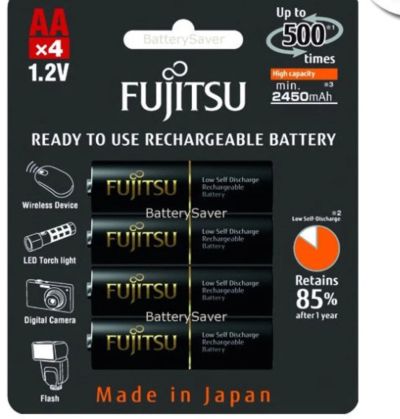 Лот: 11240511. Фото: 1. Японские аккумуляторы Fujitsu... Аккумуляторы, зарядные