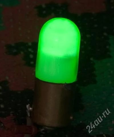 Лот: 1623802. Фото: 1. Газовая лампа 220v (Горит ярко-зеленым... Электронные лампы