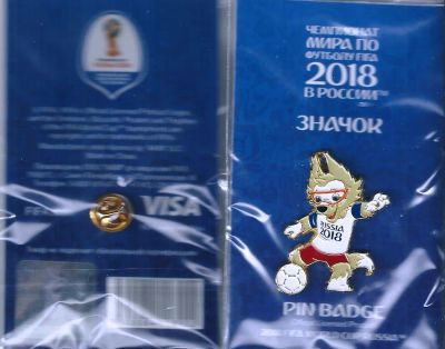 Лот: 20284676. Фото: 1. Значок Забивака Талисман Чемпионата... Юбилейные