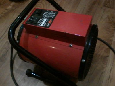 Лот: 10998841. Фото: 1. Тепловая электрическая пушка 1... Обогреватели бытовые