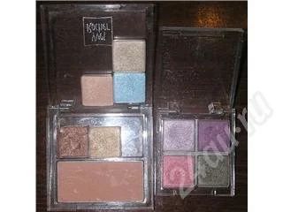 Лот: 219233. Фото: 1. тени и пудра ив роше + кисточки. Унисекс парфюмерия