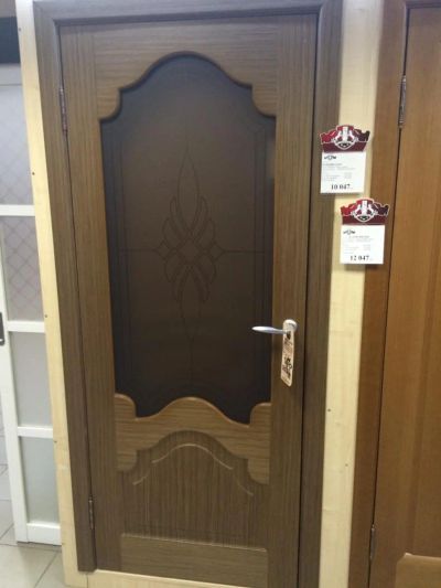 Лот: 7548603. Фото: 1. Дверь шпон ВФД 11ДО орех 800*2000... Двери межкомнатные