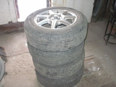 Лот: 13463085. Фото: 1. Колёса с дисками 195/65/r15... Шины