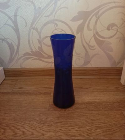 Лот: 21059690. Фото: 1. ваза цветное стекло СССР. Вазы