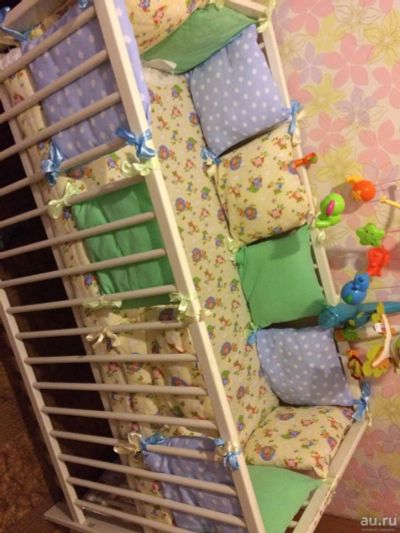 Лот: 8707089. Фото: 1. Комплект в кроватку. Бортики подушки... Постельные принадлежности