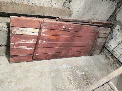 Лот: 16416213. Фото: 1. Дверь листвяжная. Двери входные