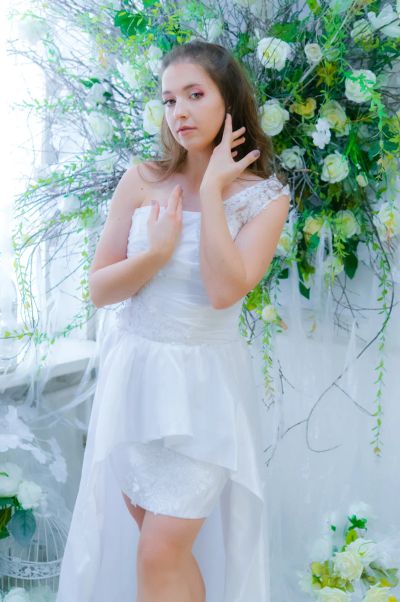 Лот: 22172031. Фото: 1. Платье белое. Свадебные платья
