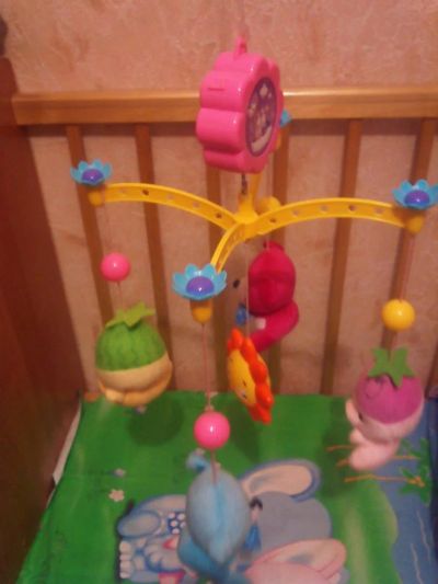 Лот: 5444715. Фото: 1. Мобиль на кроватку. Для младенцев