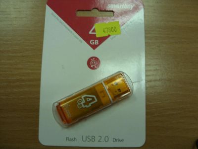 Лот: 6150174. Фото: 1. Флешка SmartBuy USB-2.0 4GB. USB-флеш карты